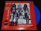 Kiss Destroys Anaheim Pt.2 Live USA, CA '76 Blue Color Vinyl Record LP Rare Gene