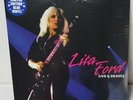 Lita Ford Live & Deadly Blue Vinyl LP Record new