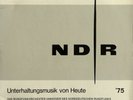 NDR '75 Bora Rokovic, J. Whigham, Sigi Schwab, Dusko Goykovich 1975 RADIO JAZZ