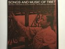 SONGS AND MUSIC OF TIBET   FOLKWAYS LP W. INSERT   TRADITIONAL FOLK