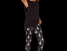 Black Milk Cross of St Peter Leggings M