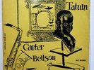 TATUM-CARTER-BELLSON TRIO -  AUSSIE 1955 MONO LP - NEVER TURNS UP
