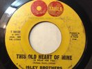 ISLEY BROTHERS 45 This Old Heart of Mine/Theres No Love Left 1966 TAMLA SOUL VG+