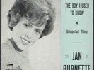Jan Burnette - The Boy I Used To Know/Unimportant Things  SWEDEN 1963 GIRL TEEN
