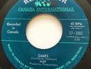 GARAGE PSYCH M.R.Q. GAMES RCA 45  1st pressing Canadian KILLER NM