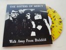 THE SISTERS OF MERCY - walk away from bielefeld  -7'-  yelow marble vinyl-