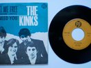 THE KINKS-SET ME FREE(LASCIAMI LIBERO) - I NEED YOU - PYE 45NP 5074