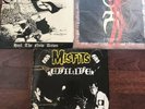 Punk Rock Vinyl Screwdriver Hail The New Dawn , Misfits Evilive , and 1/2 Mensch