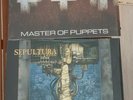 Metallica Master Of Puppets Vinyl LP / Sepultura Chaos AD LP