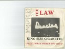 SIGNED 1980 THE LAW King size cigarette IOWA BOSTON Punk Fly Girl Records PS Ep