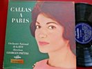 MARIA CALLAS - G. PRETRE / A PARIS / COLUMBIA SAXF 219 (FR)