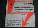 Bob Dylan-Stuck Inside of Mobile with The Memphis Blues Again 7 PS-Musterplatte