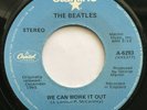 THE BEATLES / WE CAN WORK IT OUT / CAPITOL STAR LINE BLUE LABEL REISSUE