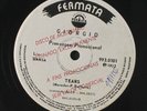 GIORGIO MORODER: Tears / London Traffic 45 (Brazil, 33rpm, '72, promo stamp on