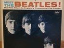 Meet The Beatles LP Original Inner Sleeve Vinyl LP St 2407 B2 W3 Capitol Records