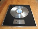 David Bowie Roxette Robert Palmer - Deutsche Platin LP Award - Pretty Woman