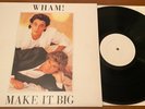 WHAM  Make It Big RARE TEST PRESSING PROMO VINYL CBS ARCHIVE COPY George Michael