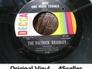 ? PATRICK BRADLEY 'Just One More Chance' VERY RARE ISSUE Northern Soul 45