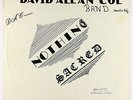 David Allan Coe - Nothing Sacred LP - DAC Rare