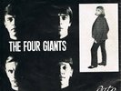 FOUR GIANTS * Come On Baby * seltene deutsche Beat Single mit Bildhülle
