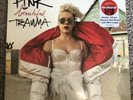P NK Beautiful Trauma Opaque Red Vinyl 2xLP Target Exclusive Pink SEALED