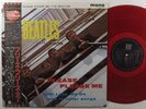 BEATLES Please Please Me EMI/ODEON LP NM japan mono '82 reissue red vinyl insert