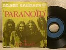 BLACK SABBATH paranoid FRANCE VERTIGO SWIRL 45 7