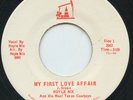 Rare Western Swing 45- Hoyle Nix - My First Love Affair - Oil Patch Records - M-