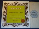 SAX 2262 B/S ED1 BRAHMS - SYMPHONY NO 1 LP, Philharmonia, Klemperer, COLUMBIA