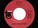 Mod Soul Jazz 45 BILLY TAYLOR TRIO Sunny/I Wish I Knew How It Would Feel To Be