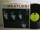 Clean   Meet The Beatles LP Lime Green Capitol Label Lennon McCartney