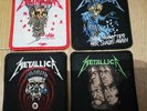 Metallica And Justice For All Deluxe Set of 4 Battle Jacket Patches  SALE PRICE