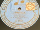 78 rpm - Cello solo W H SQUIRE - Tarantella - Chansonette - COLUMBIA D 140