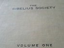 THE SIBELIUS SOCIETY VOLUME ONE HMV DB1739-1745