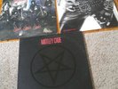 3 Motley Crue vinyl GIRLS GIRLS GIRLS & TOO FAST FOR LOVE & SHOUT AT THE DEVIL