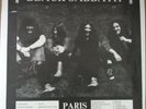 BLACK SABBATH PARIS 20/12 70 VERY RARE FRANCE VINTAGE LP