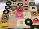 (40) 1960's 45 Rock Record Lot: Elvis, Beatles, Sun, Apple, + Picture Sleeves