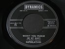 Superlatives   Won't You Please Be My Baby   Dynamics   northern soul 45 HEAR