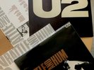 U2 Rattle And Hum Vinyl 2LP Records w/Retail 2-sided flat VG+