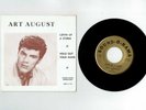 RARE DOOWOP TEEN 45 ART AUGUST HOLD OUT YOUR HAND..RARE PICTURE SLEEVE