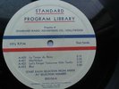 16-inch Transcription Disc – Standard Program Library  #B90154 Dance Music