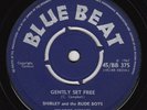 ROY SHIRLEY & RUDE BOYS Gently Set Free / Rock Steady ORIG UK 45 rocksteady ska