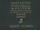 Quartet CAPET BoxSet 78 RPM 7 discs BEETHOVEN in LA Major HAYDN in Re Major NM