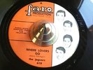 THE JAGUARS: WHERE LOVERS ?? GO 45 H.T.F. LATIN SOUL DOO- WOP UNPLAYED ????????????????