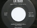 Ron Benet Rare Ta-Rah teen Doo Wop 45rpm 1961