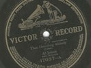 AL JOLSON  E- 78 RPM  VICTOR 17037  