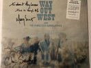 MARTY STUART AND HIS FABULOUS SUPERLATIVES WAY OUT WEST LP SIGNED AUTOGRAPHED