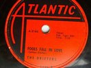 DRIFTERS doowop 78 FOOLS FALL IN LOVE b/w IT WAS A TEAR strong VG Atlantic TB184