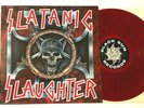 SLATANIC SLAUGHTER COMP LP RED SMOKEY VINYL 1995 DEATH BLACK METAL THRASH