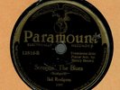 prewar blues 78 IKE RODGERS PARAMOUNT 12816 SCREENIN THE BLUES/IT HURTS SO GOOD